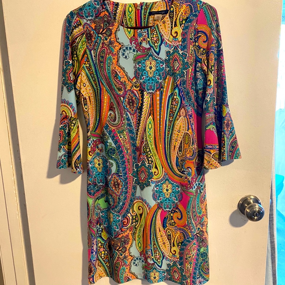 Bright Paisley Printed Tommy Hilfiger Dress